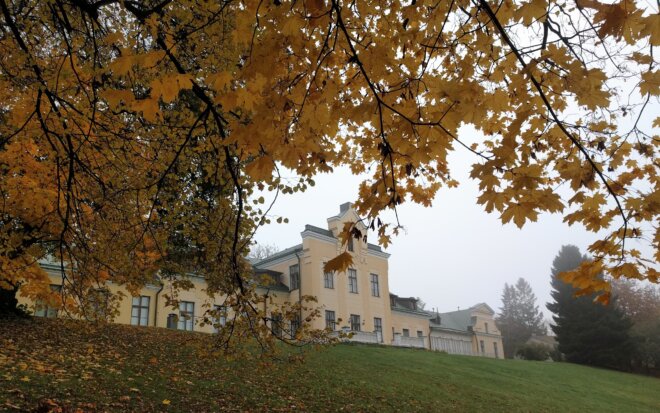 Eesti sõjamuuseumi asukoha Viimsi mõisa tagafassaad