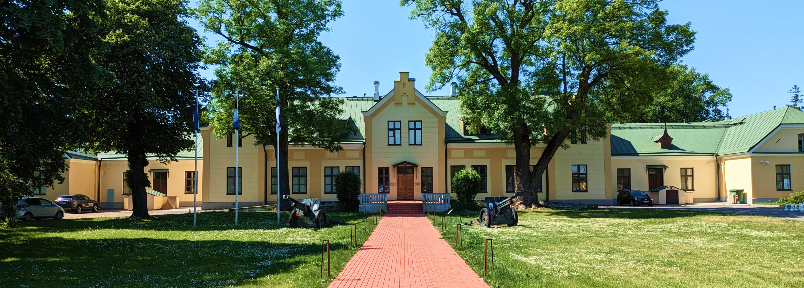 Eesti sõjamuuseumi Viimsi mõisa fassaad