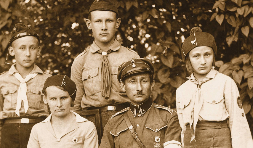 Perekond kaitseliitlasi 1935. aastal.