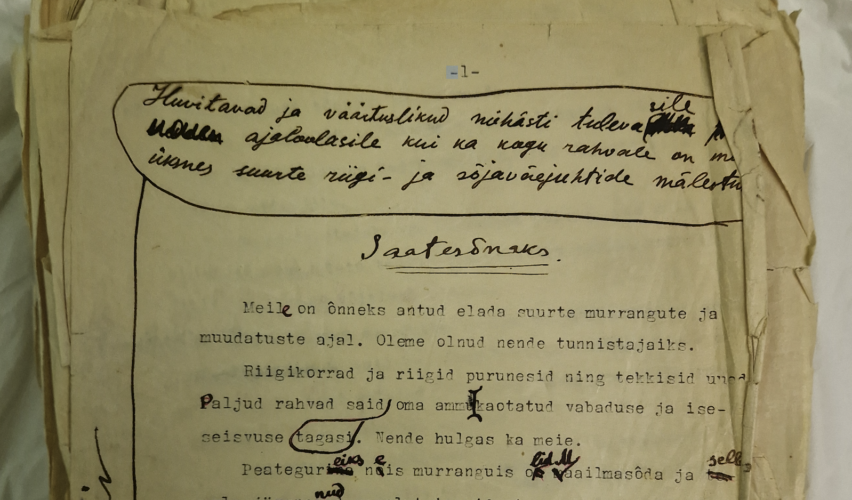 Arnold Hinnomi käsikirja "Suures heitluses" esileht