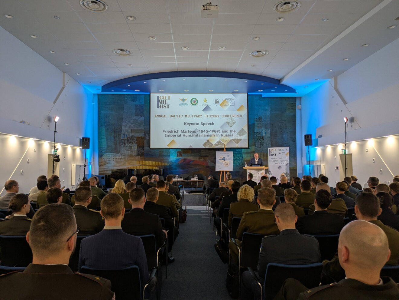 Vaade konverentsisaalile.