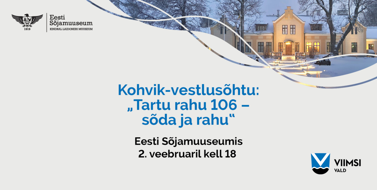 Tartu rahu vestlusõhtu reklaam