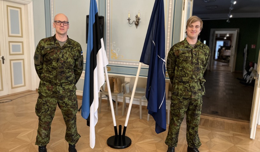 Villu Vihermäe ja Johan Randvere laigulises vormis