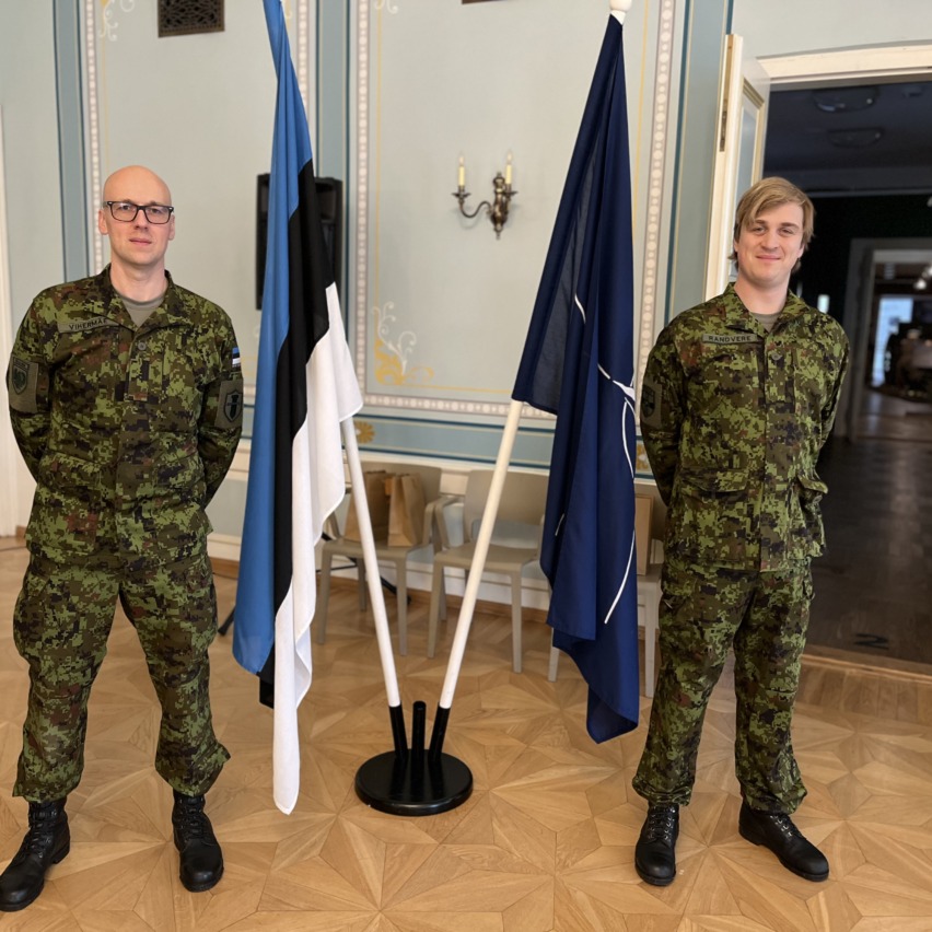 Villu Vihermäe ja Johan Randvere laigulises vormis