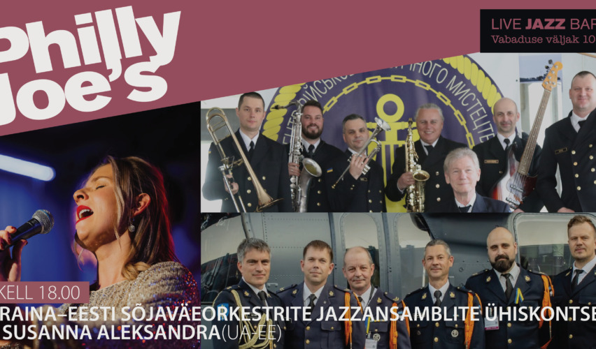 Philly Joe's kontserdi reklaamvisuaal