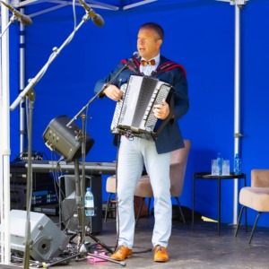 Taasiseseisvumispäeva tähistamine Eesti sõjamuuseumis. Marko Matvere