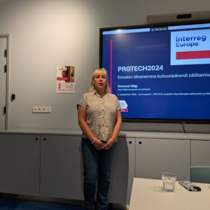 Eesti sõjamuuseumi seminar Patarei merekindlusest Lennusadamas. Annemai Mägi