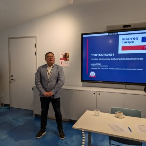 Eesti sõjamuuseumi seminar Patarei merekindlusest Lennusadamas. Hellar Lill