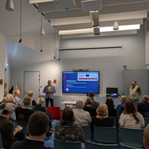 Eesti sõjamuuseumi seminar Patarei merekindlusest Lennusadamas.