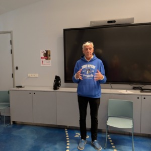 Eesti sõjamuuseumi seminar Patarei merekindlusest Lennusadamas. Indrek Tarand