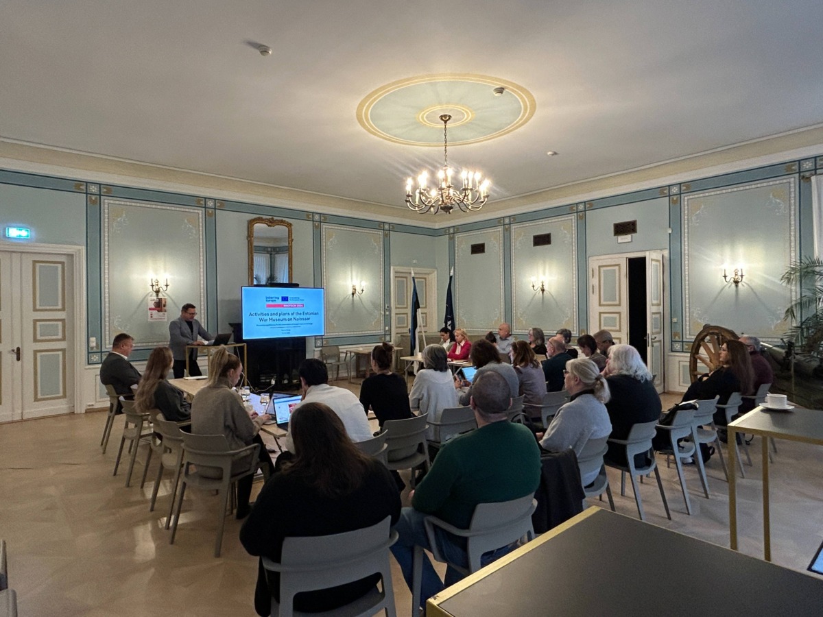 PROTECH projekti seminar sõjamuuseumi saalis